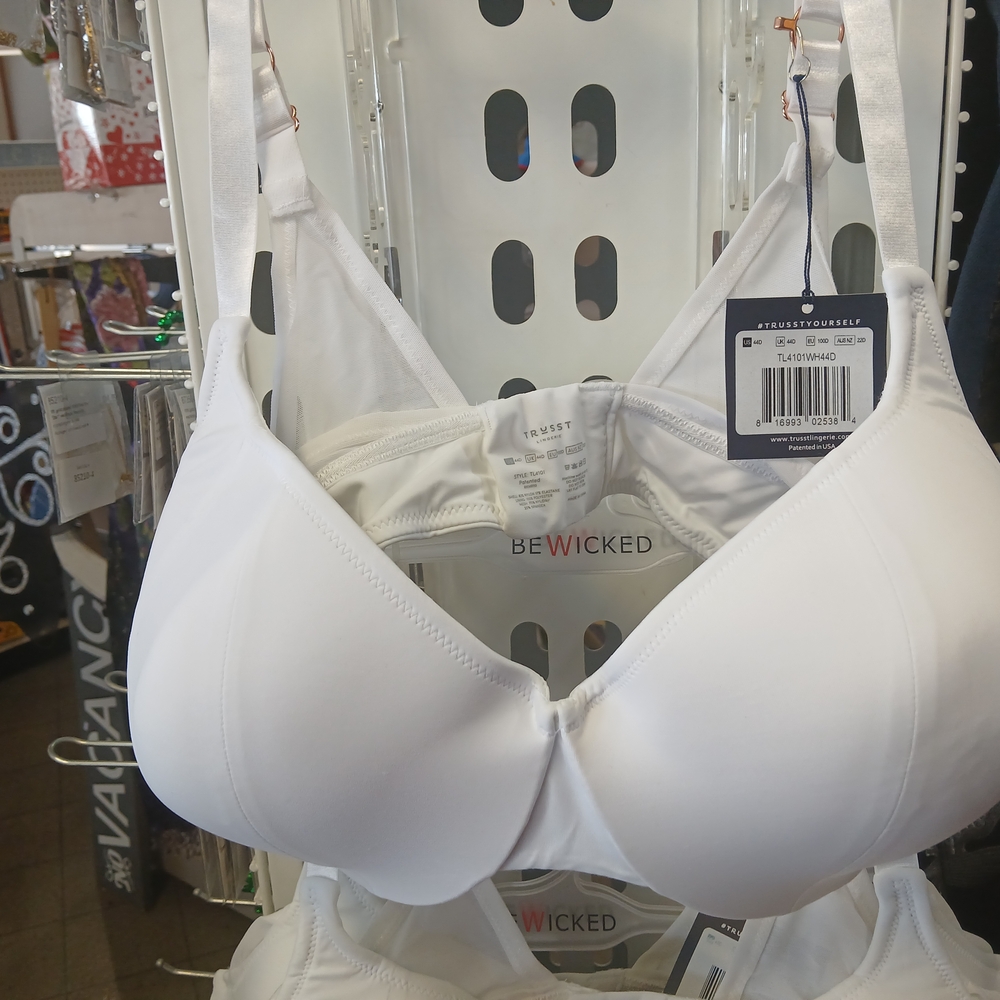 Trusst White Women's Bra